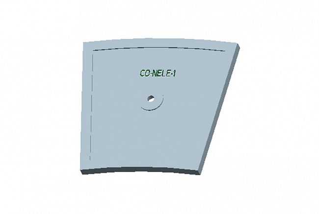 Нижняя броня (5) для бетоносмесителя CO-NELE CMP (S) 2500